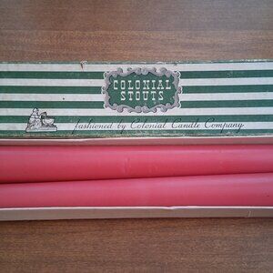 Colonial Candles of Cape Cod Vintage 15" Stouts